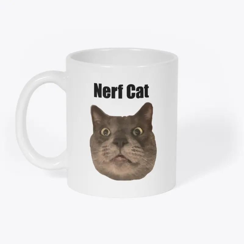 Nerf Cat Coffee Mug 